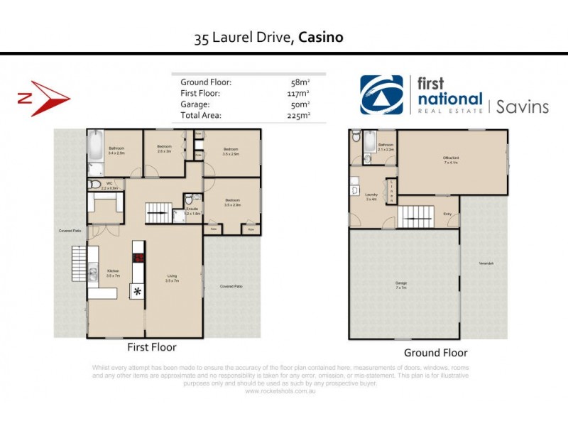 35 Laurel Avenue, Casino NSW 2470 Floorplan