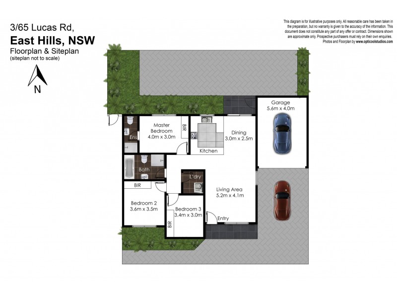 3/65 Lucas Road, East Hills NSW 2213 Floorplan