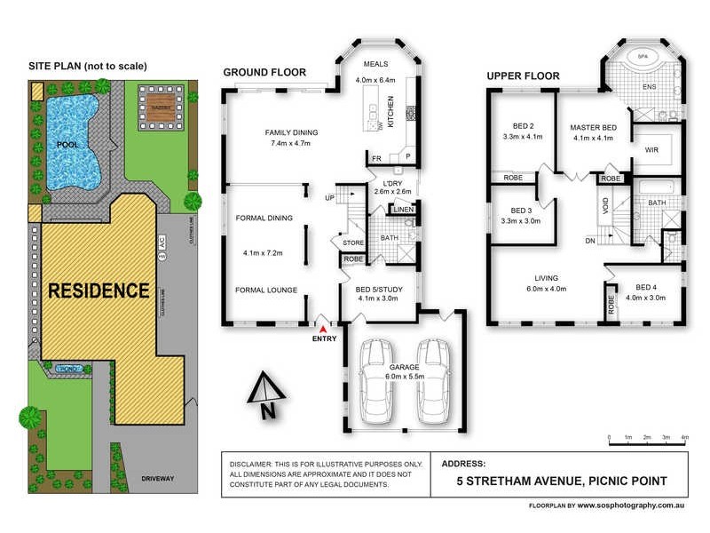 5 Stretham Avenue, Picnic Point NSW 2213 Floorplan