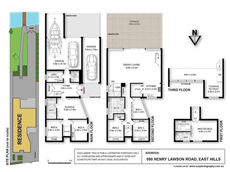 590 Henry Lawson Drive, East Hills NSW 2213 Floorplan