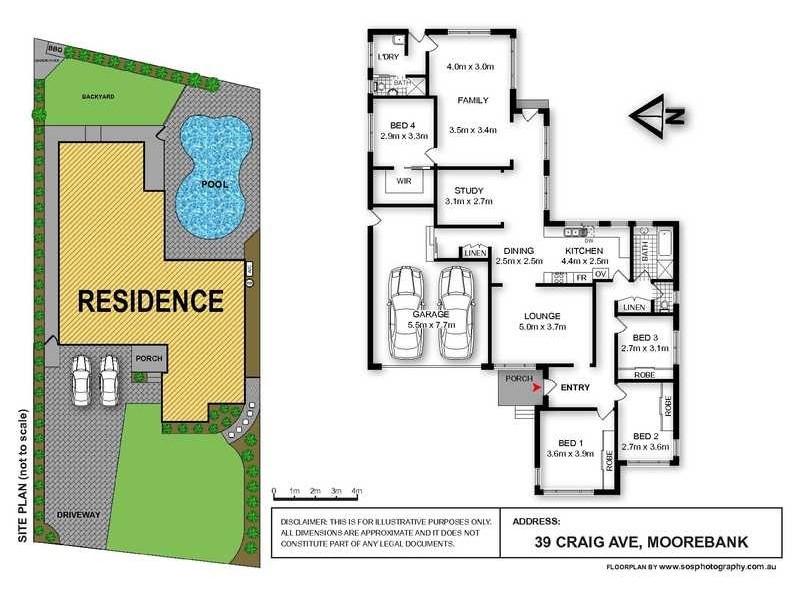 39 Craig Avenue, Moorebank NSW 2170 Floorplan