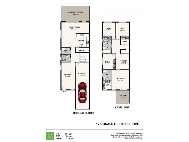 17 Donald Street, Picnic Point NSW 2213 Floorplan