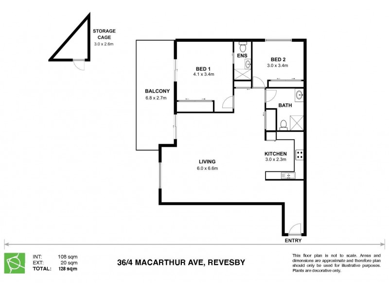 36/4 MacArthur Avenue, Revesby NSW 2212 Floorplan