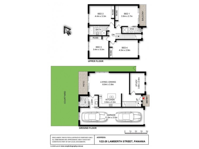 1 /20-26 Lambeth Street, Panania NSW 2213 Floorplan
