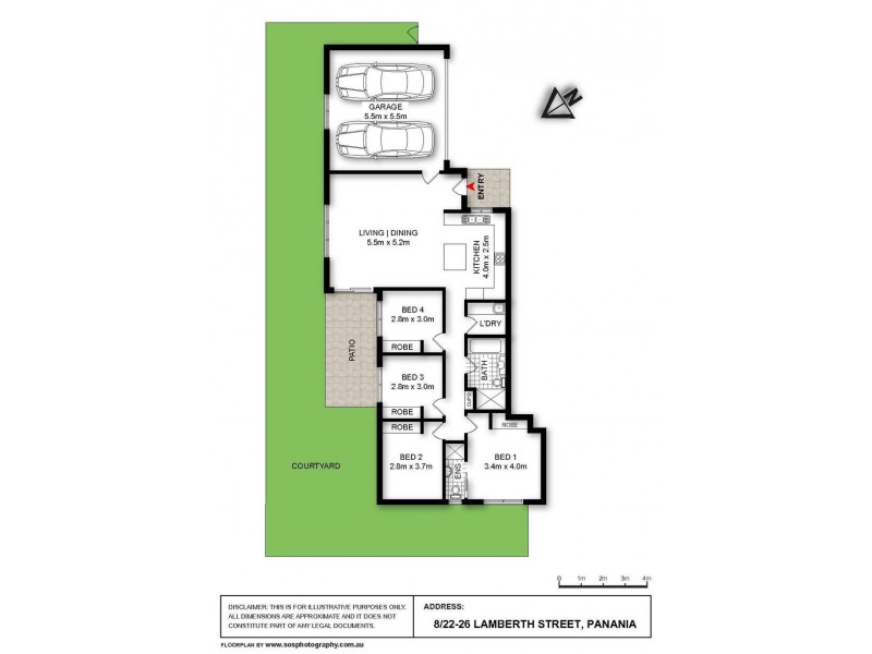 5 & 7/20-26 Lambeth Street, Panania NSW 2213 Floorplan