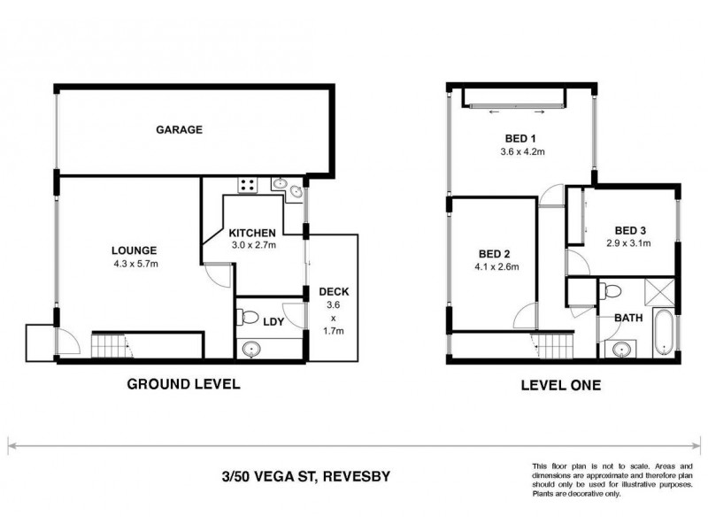 3/50 Vega Street, Revesby NSW 2212 Floorplan