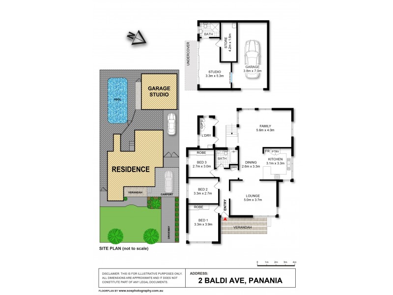 2 Baldi Avenue, Panania NSW 2213 Floorplan