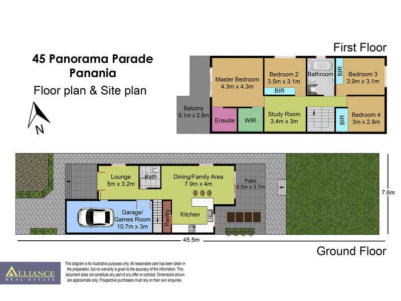 45 Panorama Parade, Panania NSW 2213 Floorplan