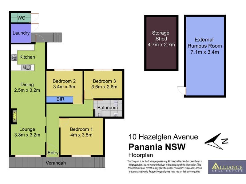 10 Hazelglen Avenue, Panania NSW 2213 Floorplan