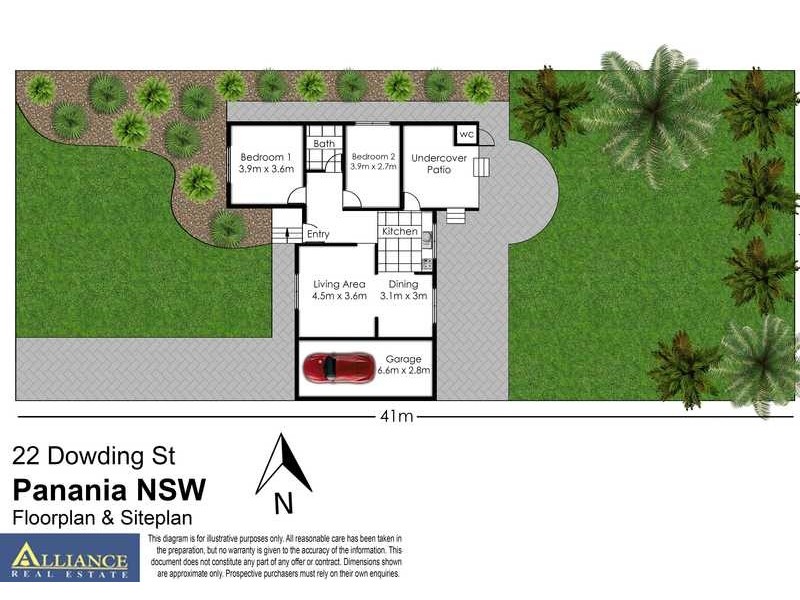 22 Dowding Street, Panania NSW 2213 Floorplan