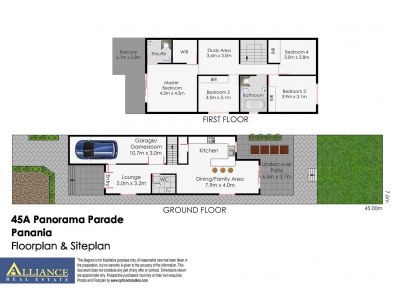 45A Panorama Parade, Panania NSW 2213 Floorplan