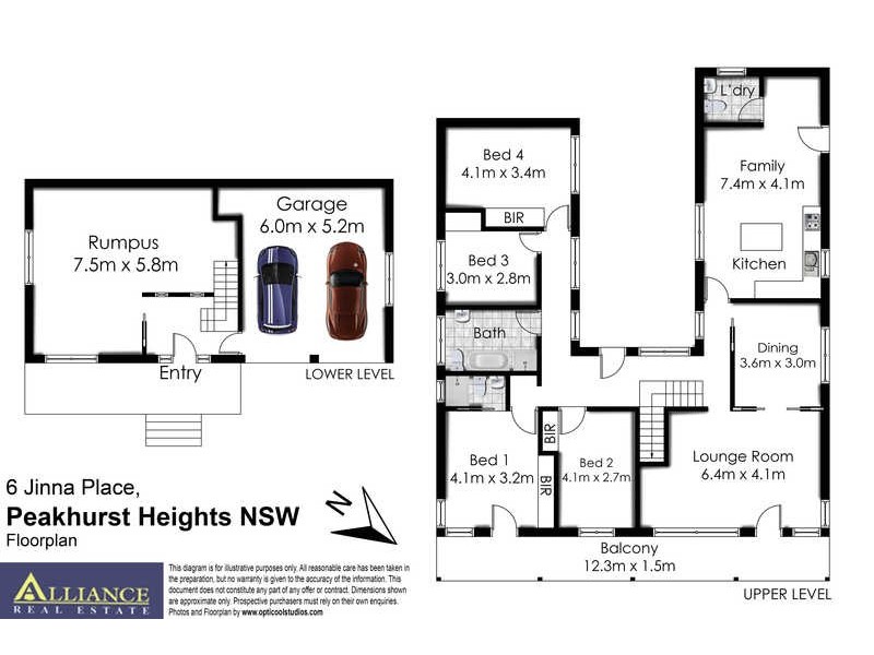 6 Jinna Road, Peakhurst Heights NSW 2210 Floorplan
