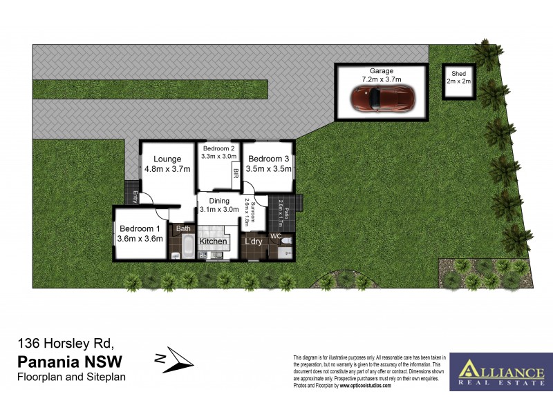 136 Horsley Road, Panania NSW 2213 Floorplan