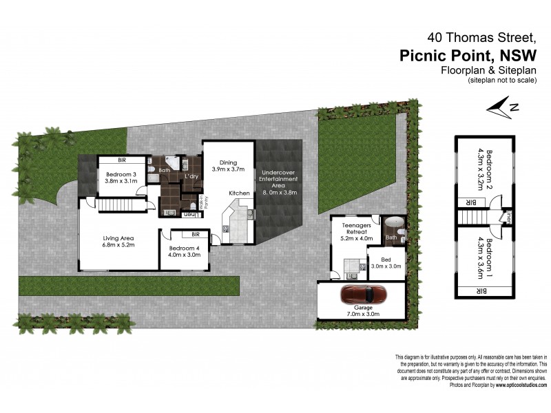 40 Thomas Street, Picnic Point NSW 2213 Floorplan