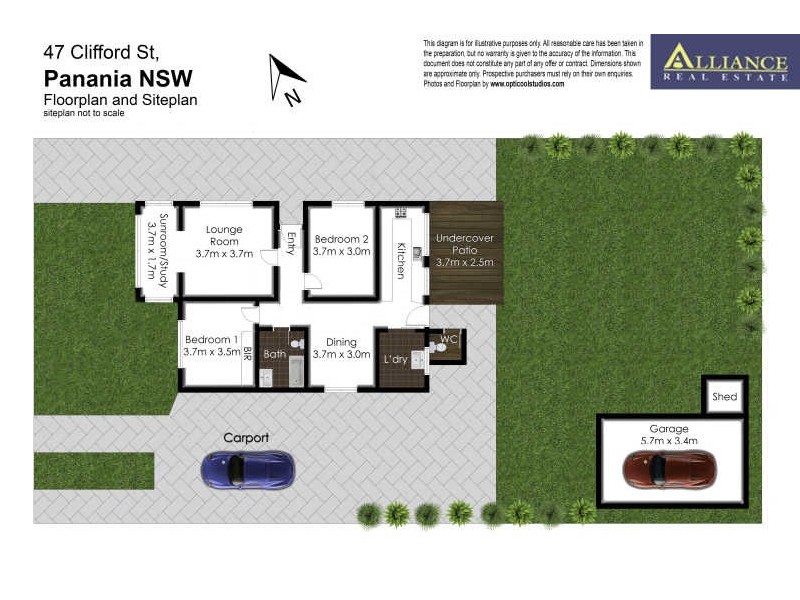 47 Clifford Street, Panania NSW 2213 Floorplan
