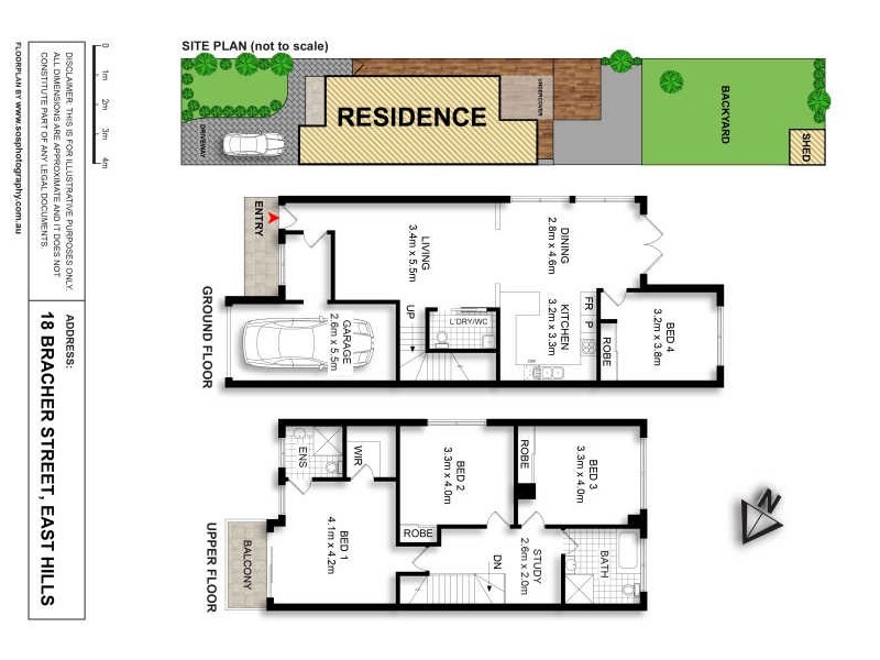 18 Bracher Street, East Hills NSW 2213 Floorplan