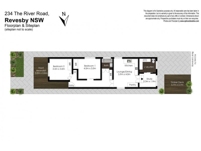 234 The River Road, Revesby NSW 2212 Floorplan