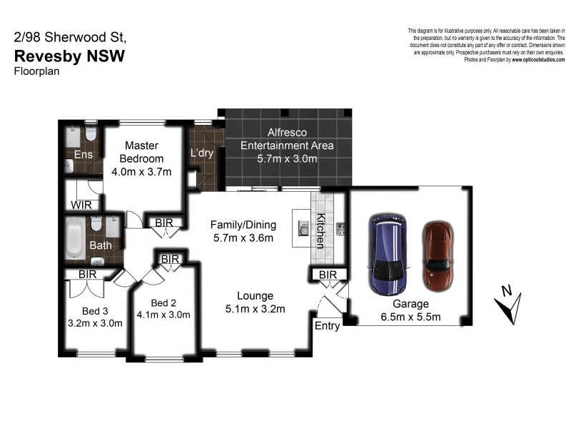 2 /98 Sherwood Street, Revesby NSW 2212 Floorplan