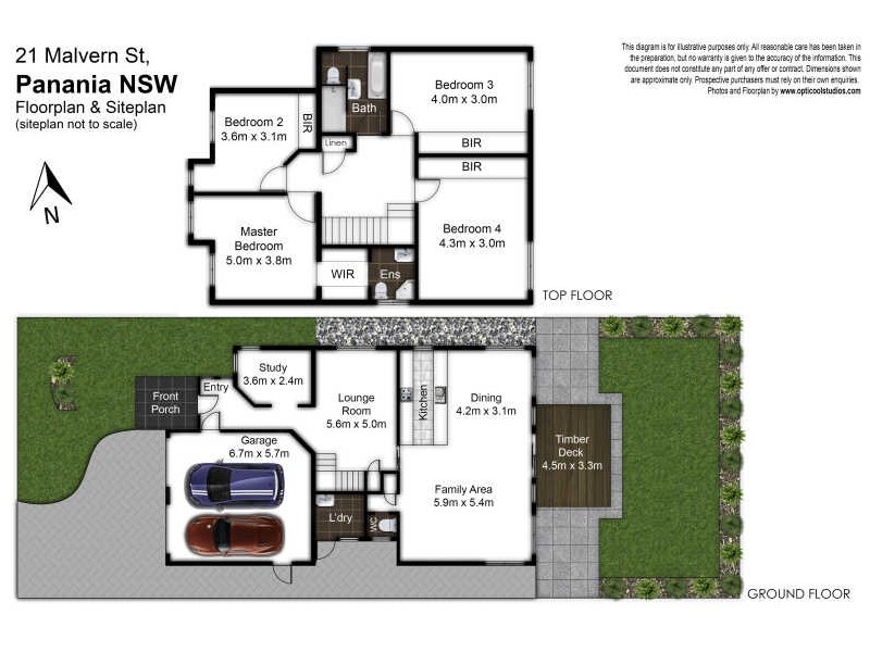 21 Malvern Street, Panania NSW 2213 Floorplan