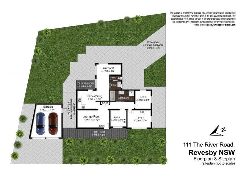 111 The River Road, Revesby NSW 2212 Floorplan
