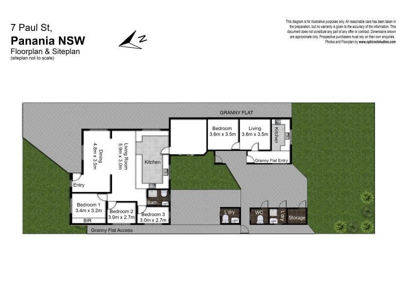 7 Paul Street, Panania NSW 2213 Floorplan