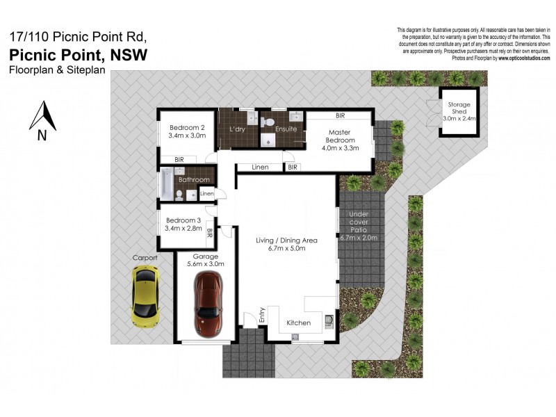 17/110 Picnic Point Road, Picnic Point NSW 2213 Floorplan