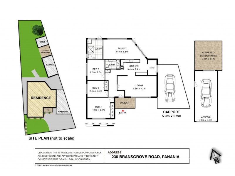 230 Bransgrove Road, Panania NSW 2213 Floorplan