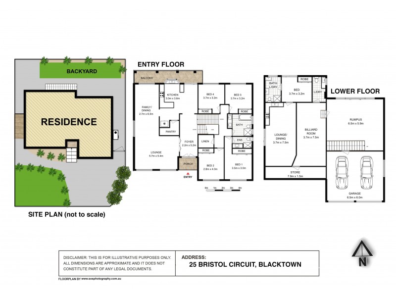25 Bristol Circuit, Blacktown NSW 2148 Floorplan