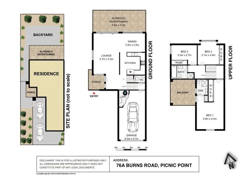 1/76 Burns Road, Picnic Point NSW 2213 Floorplan