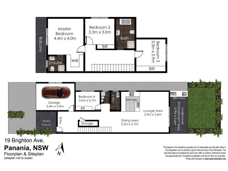 19 Brighton Avenue, Panania NSW 2213 Floorplan