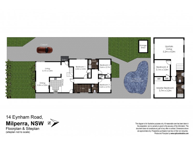 14 Eynham Road, Milperra NSW 2214 Floorplan