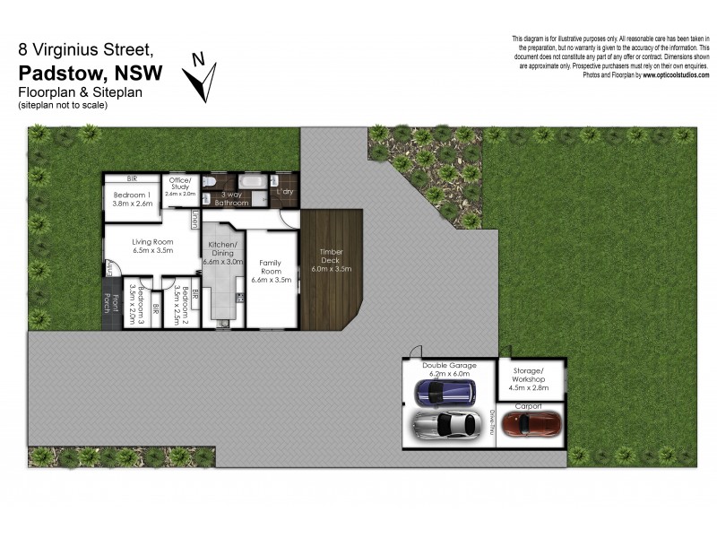 8 Virginius Street, Padstow NSW 2211 Floorplan