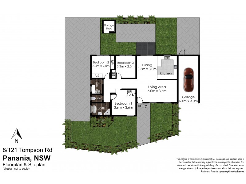 8/121 Tompson Road, Panania NSW 2213 Floorplan
