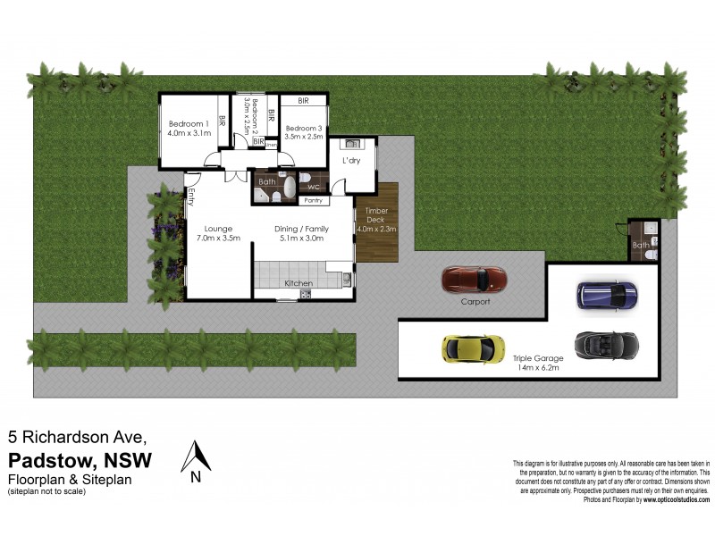 5 Richardson Avenue, Padstow NSW 2211 Floorplan
