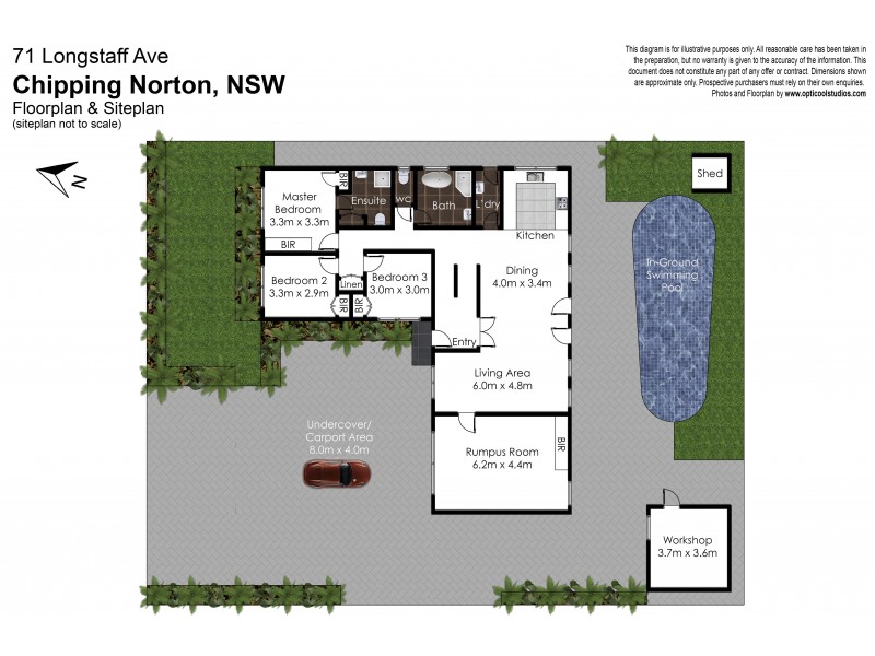 71 Longstaff Avenue, Chipping Norton NSW 2170 Floorplan