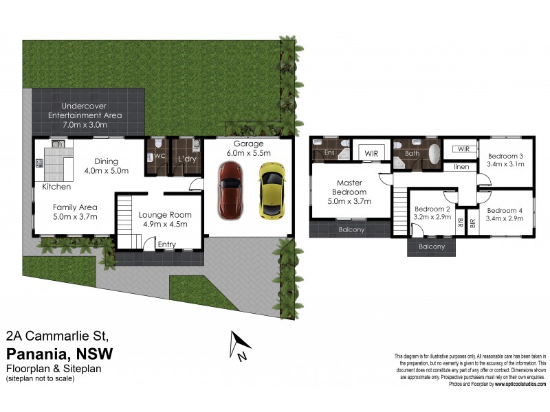 2a Cammarlie Street, Panania NSW 2213 Floorplan