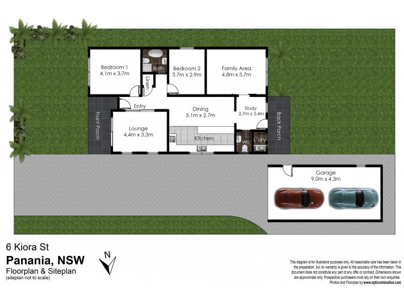 6 Kiora Street, Panania NSW 2213 Floorplan