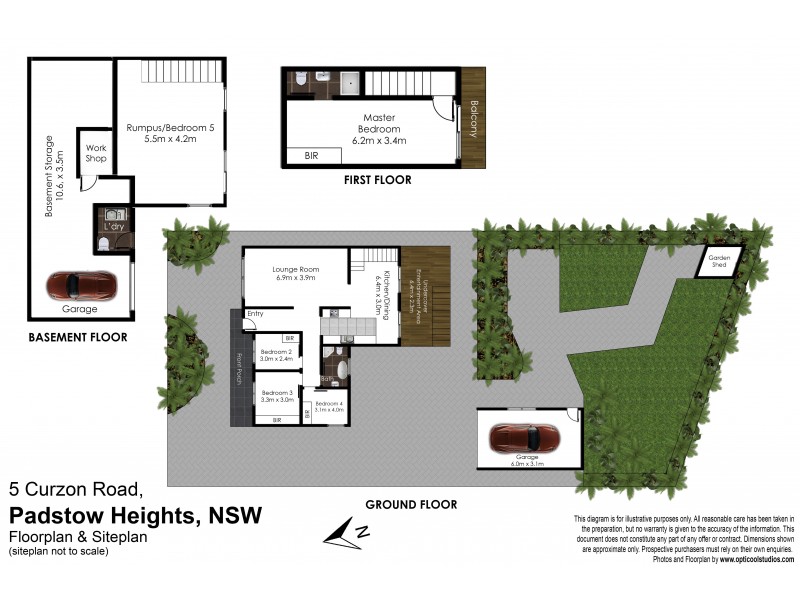 5 Curzon Road, Padstow Heights NSW 2211 Floorplan