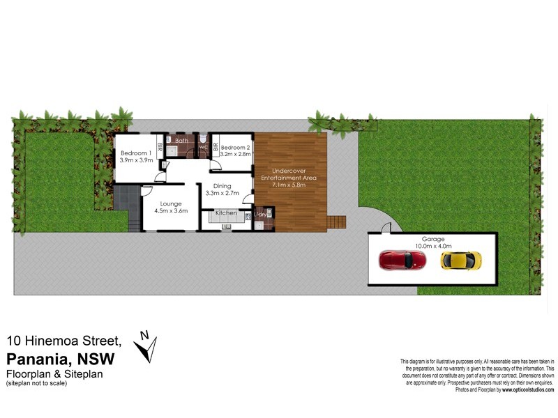 10 Hinemoa Street, Panania NSW 2213 Floorplan