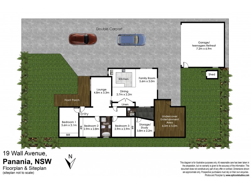 19 Wall Avenue, Panania NSW 2213 Floorplan