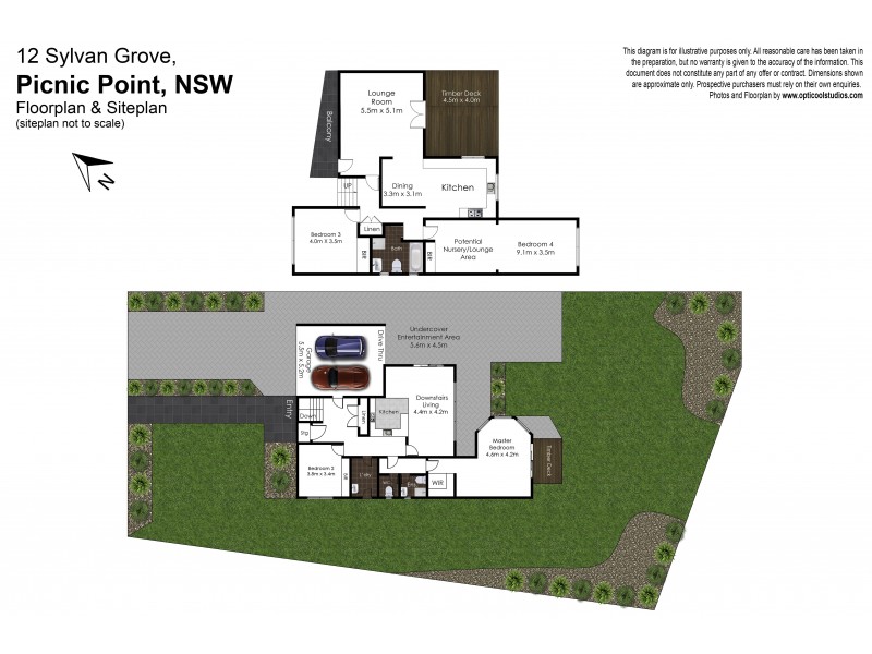 12 Sylvan Grove, Picnic Point NSW 2213 Floorplan