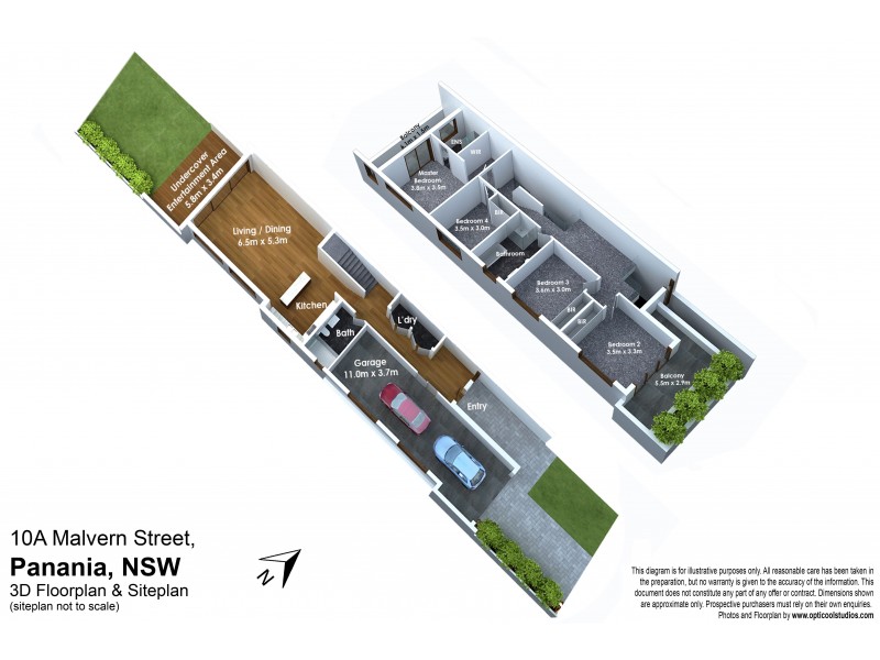 10a Malvern Street, Panania NSW 2213 Floorplan