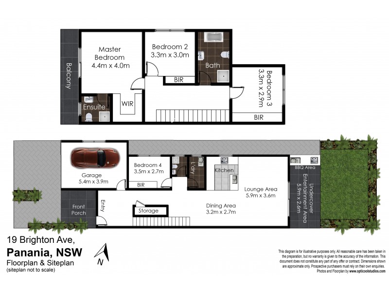 19a Brighton Avenue, Panania NSW 2213 Floorplan