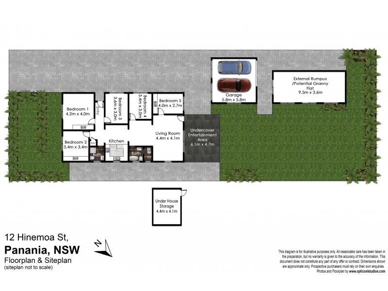 12 Hinemoa Street, Panania NSW 2213 Floorplan