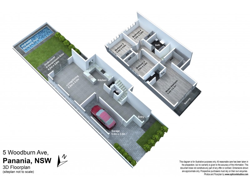 5 Woodburn Avenue, Panania NSW 2213 Floorplan