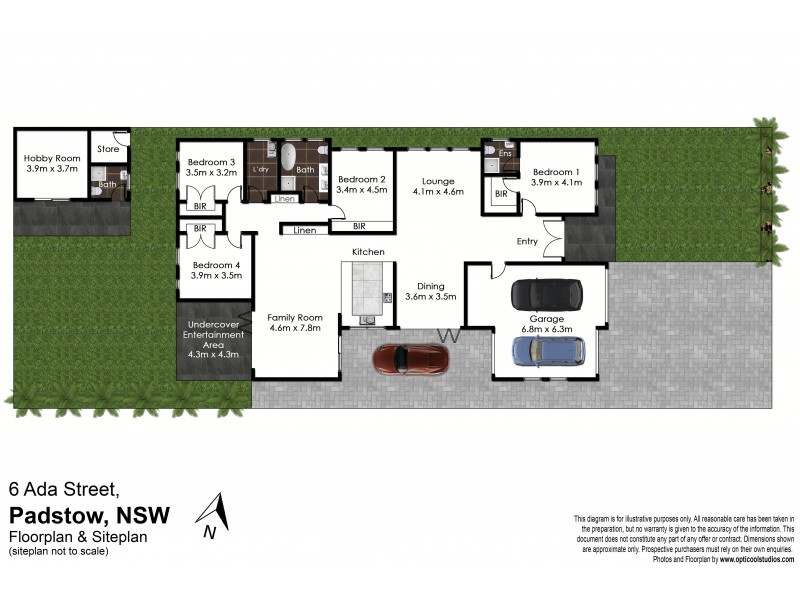 6 Ada Street, Padstow NSW 2211 Floorplan