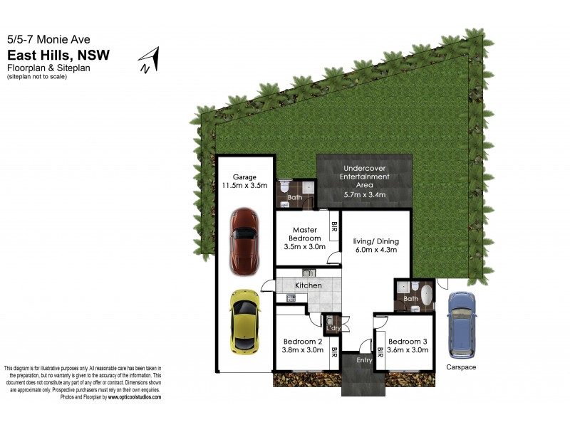 5/5-7 Monie Avenue, East Hills NSW 2213 Floorplan
