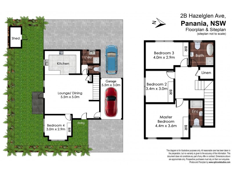 2B Hazelglen Avenue, Panania NSW 2213 Floorplan