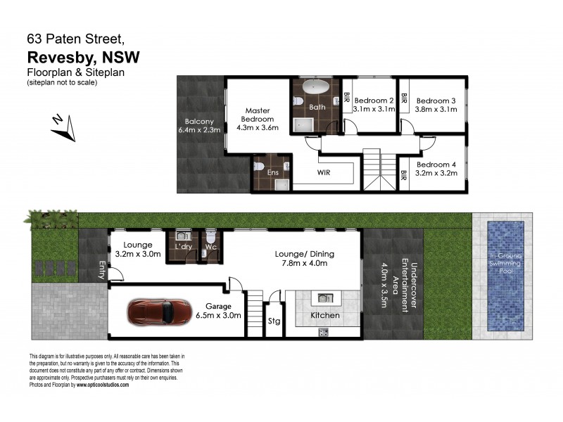 63 Paten Street, Revesby NSW 2212 Floorplan