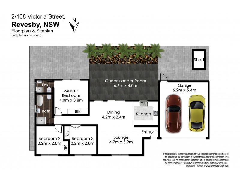 2/108 Victoria Street, Revesby NSW 2212 Floorplan